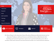 Tablet Screenshot of humabaqai.com